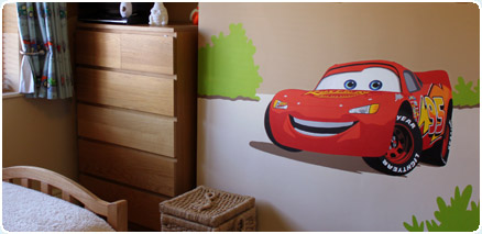 Cars Mural